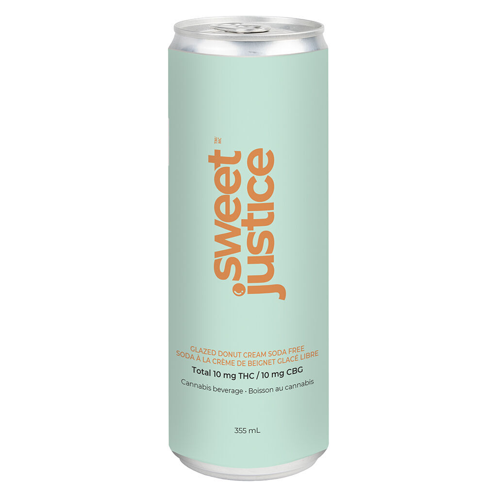 THC:CBG Zero-Sugar Glazed Donut Cream Soda | 355mL