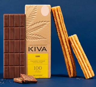KIVA | Milk Chocolate Churro Bar | 100mg