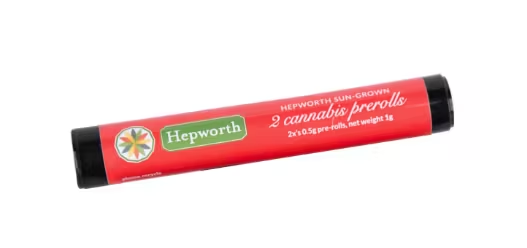 Hepworth - Durban x Soap x Mimosa Infused Preroll 2pk - 1g