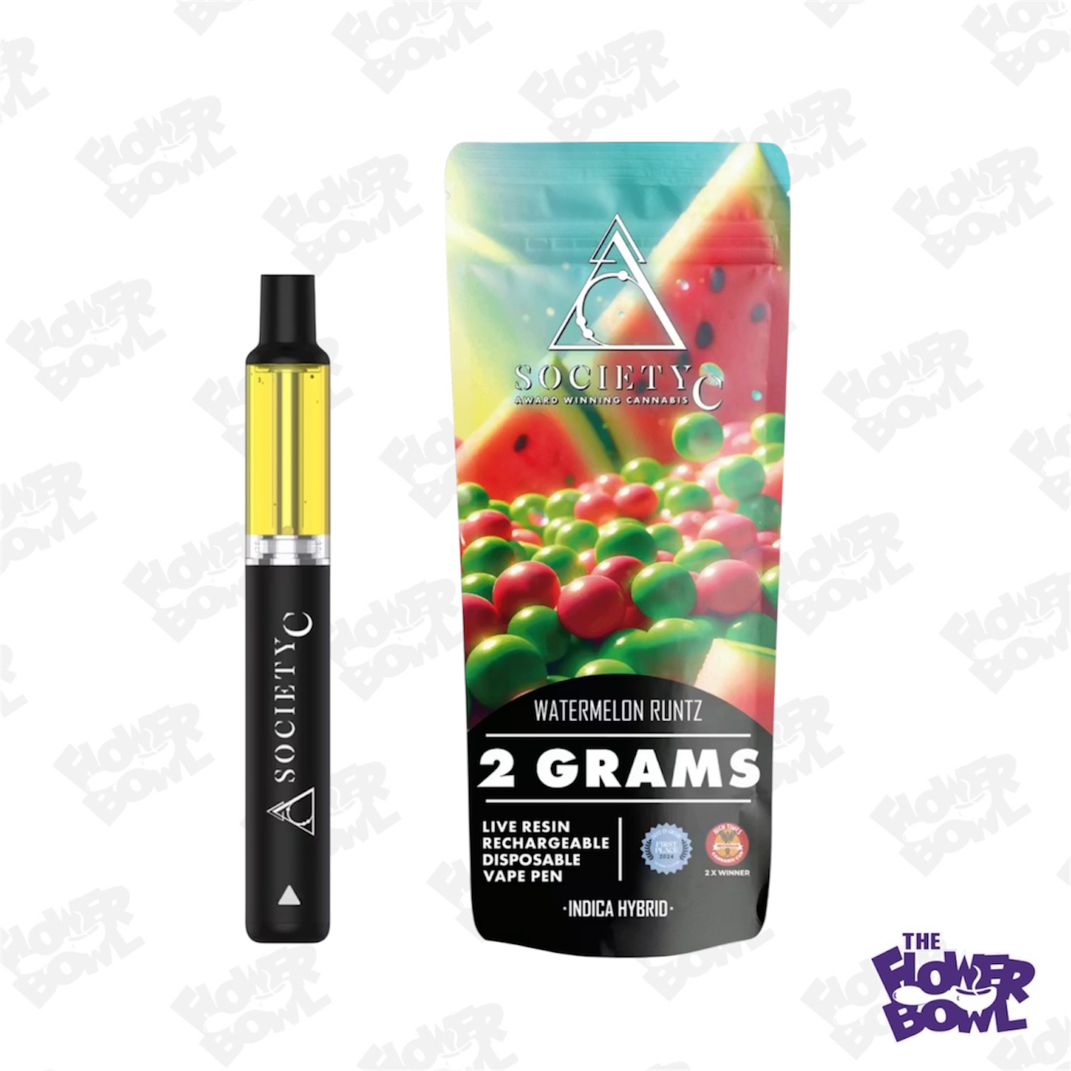 Watermelon Runtz 2G Live Resin Disposable