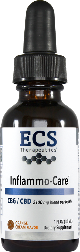 ECS INFLAMMO CARE - CBD / CBG BLEND DROPS - 2100MG
