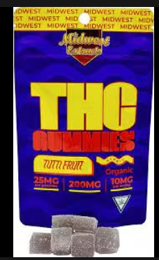 Midwest Extracts - Tutti Fruit - 200mg Gummies