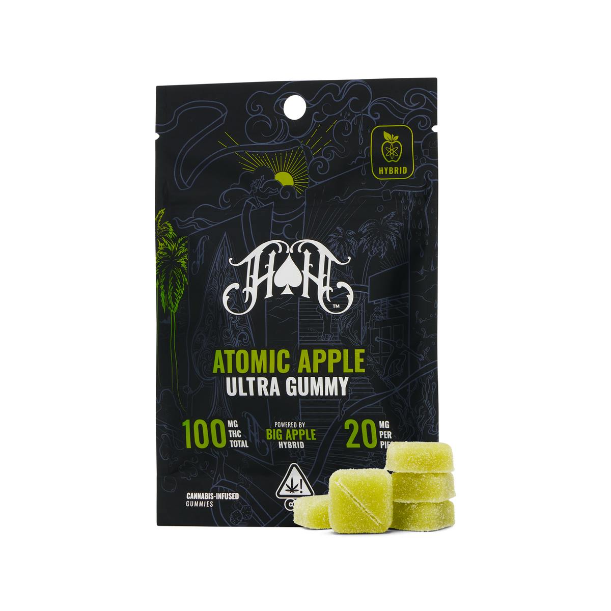 Heavy Hitters - Atomic Apple (h) - Ultra Gummies - 100mg