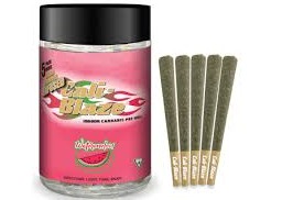 Cali Blaze Strawberry Liquid Diamonds 5 pack