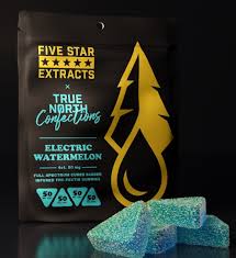 5 Star Extracts | Electric Watermelon(4x50mg) Gummies 200mg