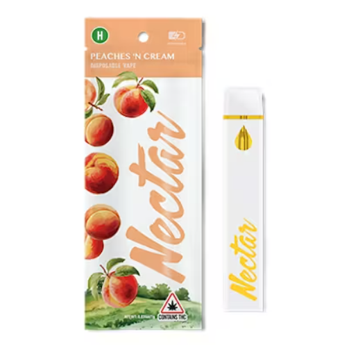 Nectar - Peaches N' Cream - Disposable Vape - 1g