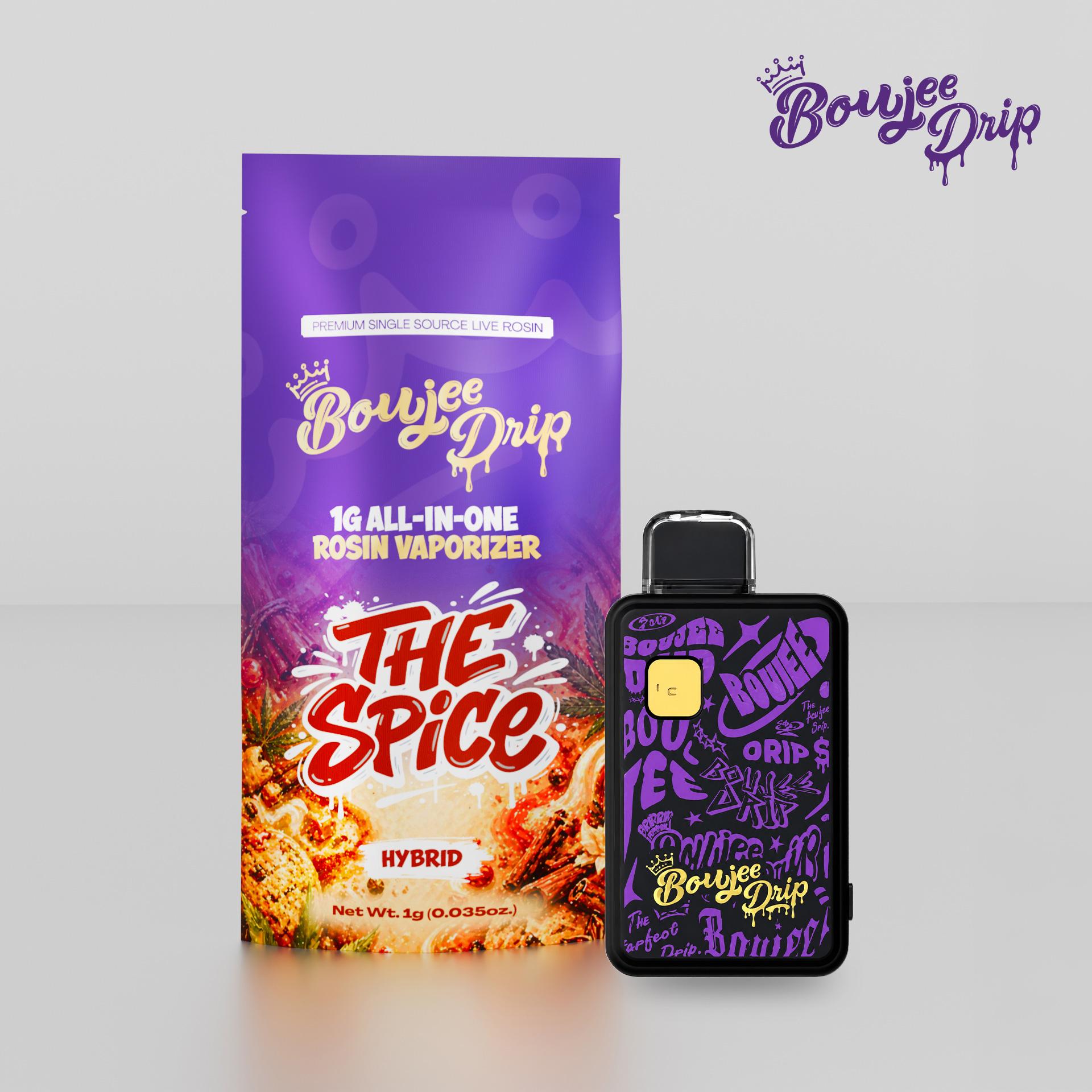 Boujee Live Rosin Disposable | The Spice