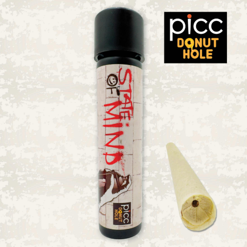 STATE OF MIND - LOOSE CANNON X SOUR TANGIE - LIVE RESIN INFUSED PRE-ROLL 1G - SATIVA HYBRID