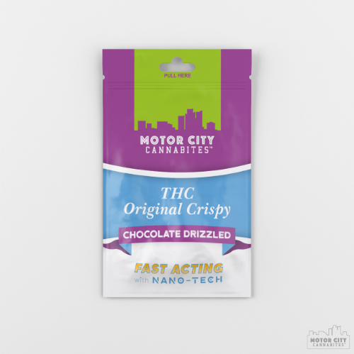 Motor City Cannabites - Drizzled Chocolate OG Crispy - 200mg
