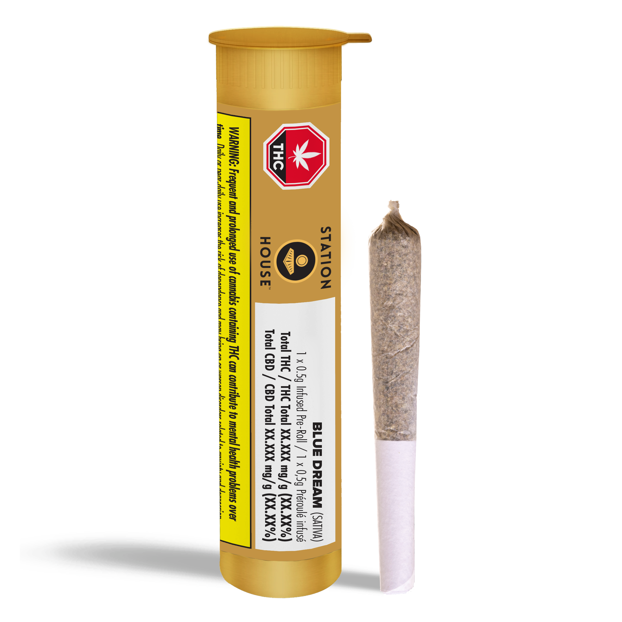 Blue Dream Express Infused Pre-Roll | 1x0.5g