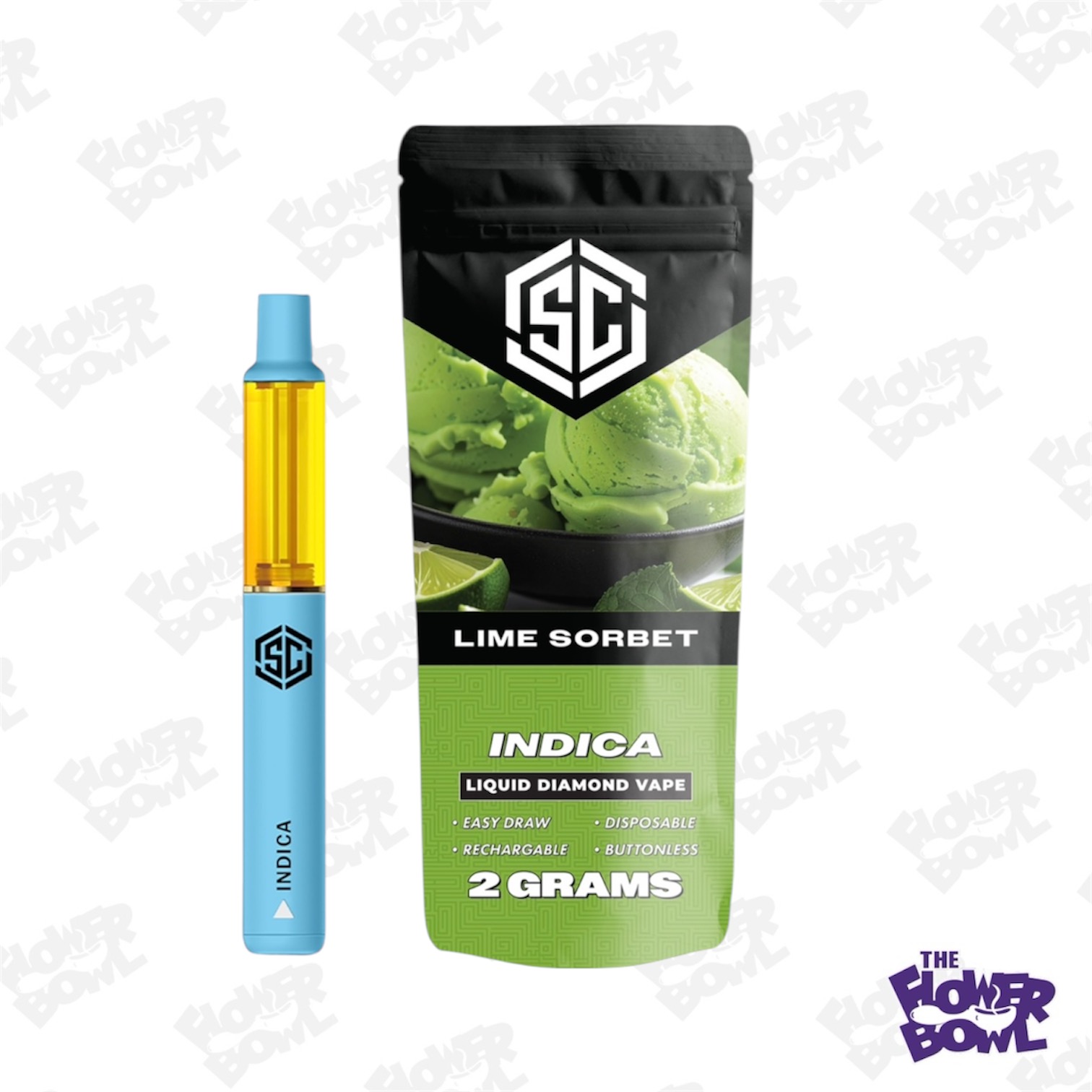 Society C: Lime Sorbet 2G Liquid Diamond Disposable