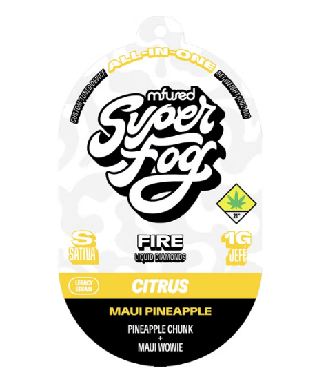 Maui Pineapple FIRE Liquid Diamond Disposable | 1g