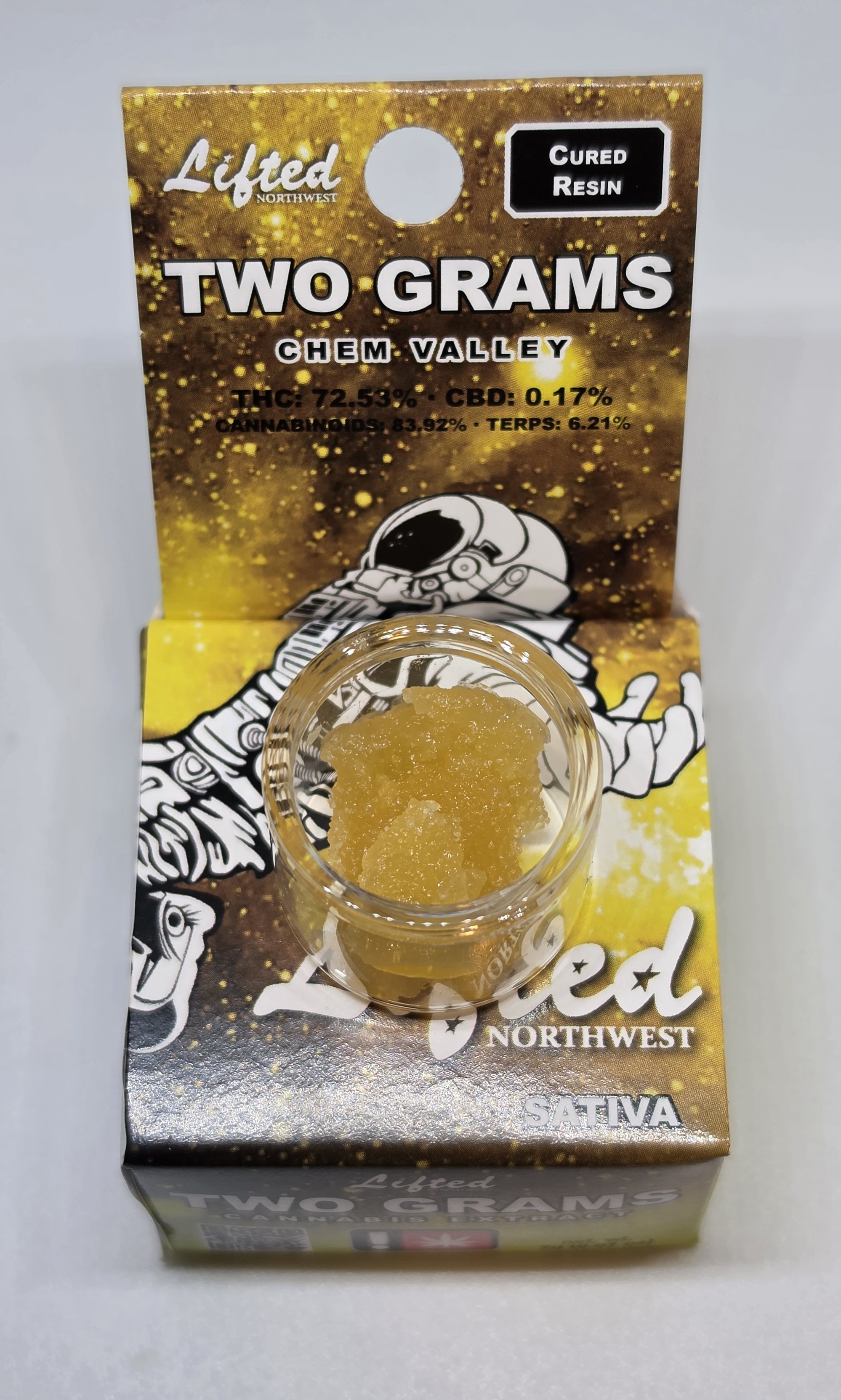 LIFTED - EXTRACT - CURED - 2G - SATIVA - CHEM VALLEY