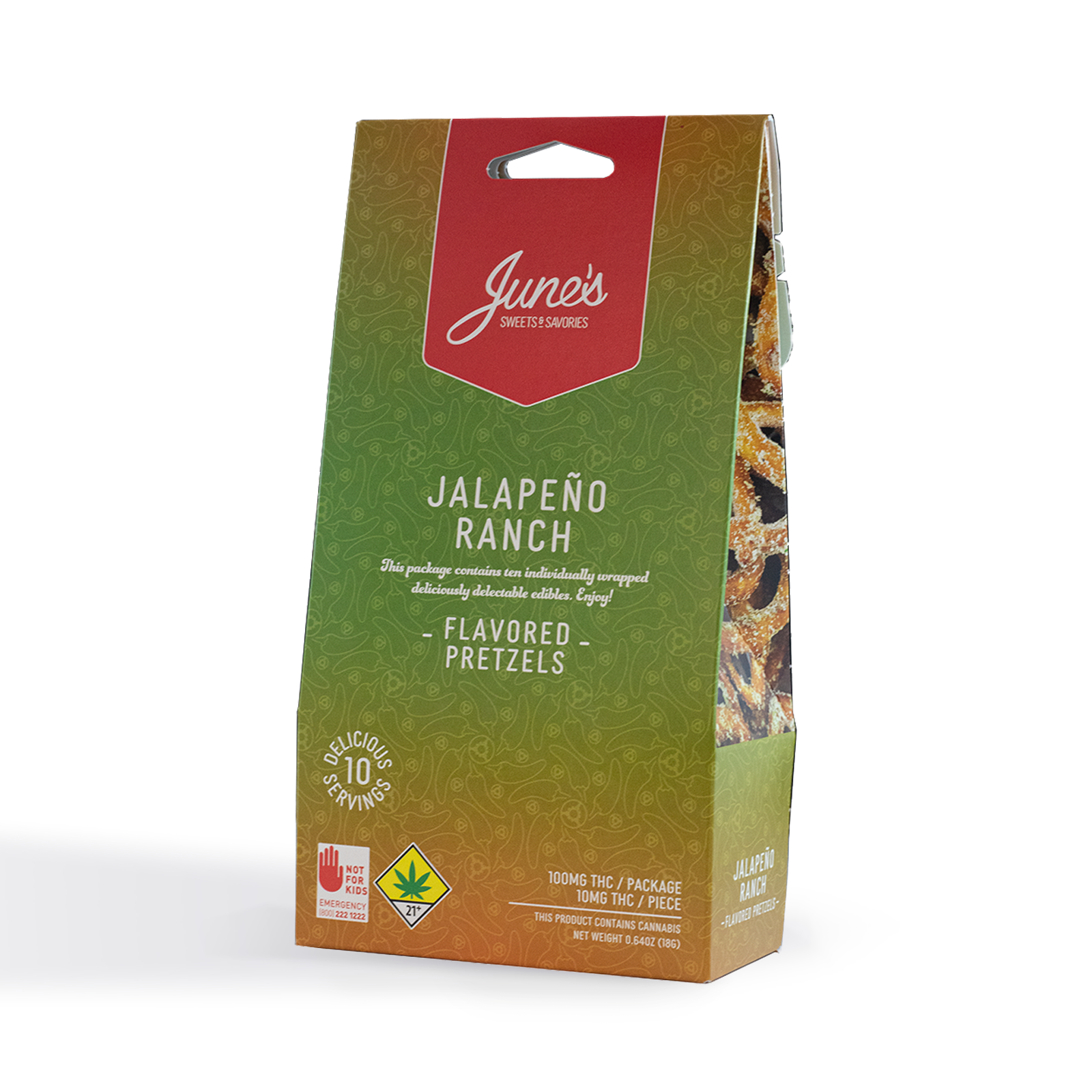 Buffalo Ranch Flavored Pretzels