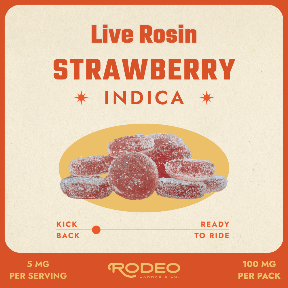 Strawberry Rosin Gummies