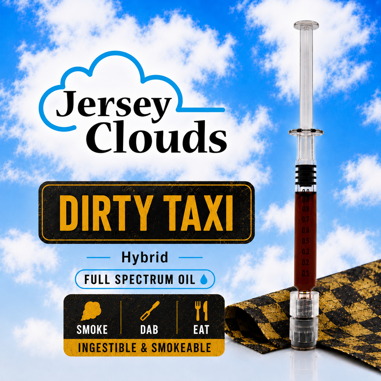 Dirty Taxi | Jersey Clouds | FSO Syringe