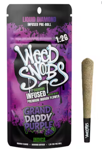 Infused Pre-Roll | Grand Daddy Purp | 1.2g | Weed Snobs