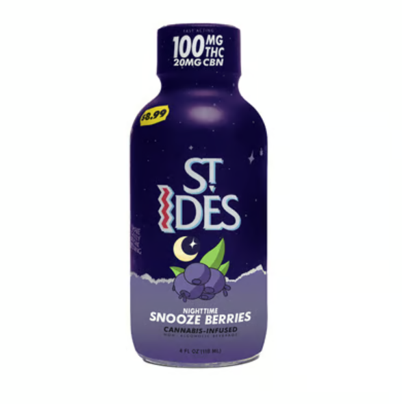 St Ides - Snooze Berries Nightime Shot 100mg : 20mg CBN