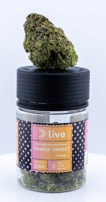 E4 | Orange Sherbet 3.5g Flower | Live