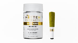 Mitten Extracts - White Runtz - 5 x .7g Infused Prerolls