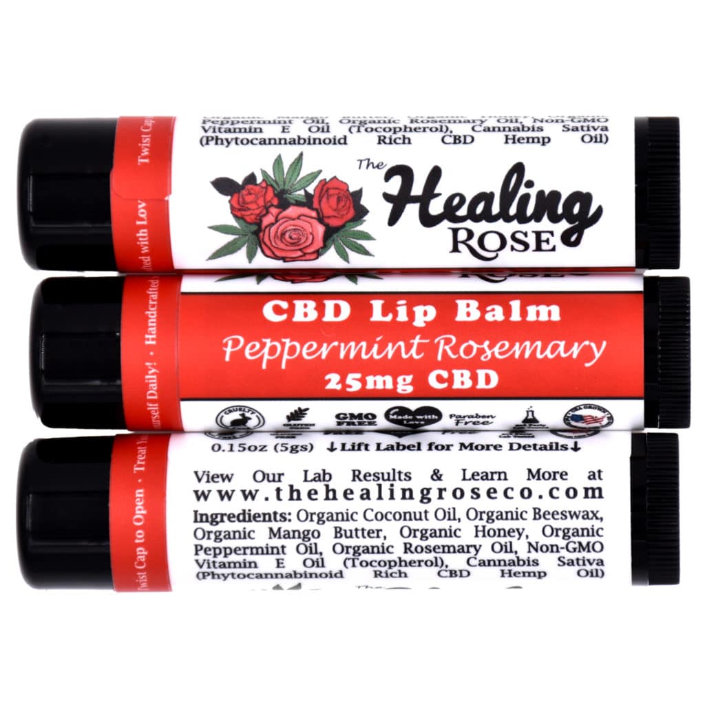 Lip Balm (25mg) | Peppermint Rosemary
