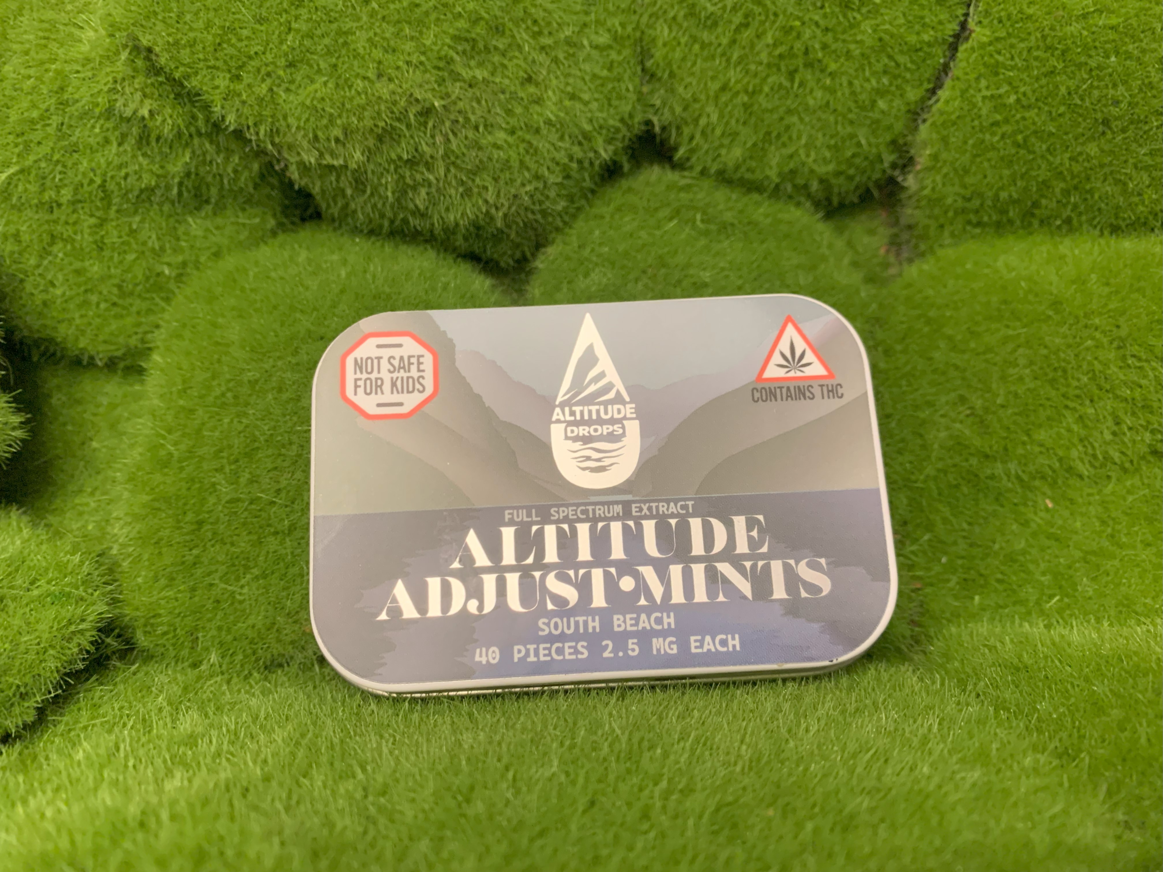 100mg Edible Pack | Altitude Adjust-Mints: Peppermint