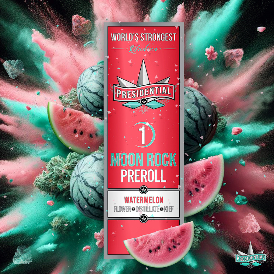 Moon Rock Preroll Watermelon