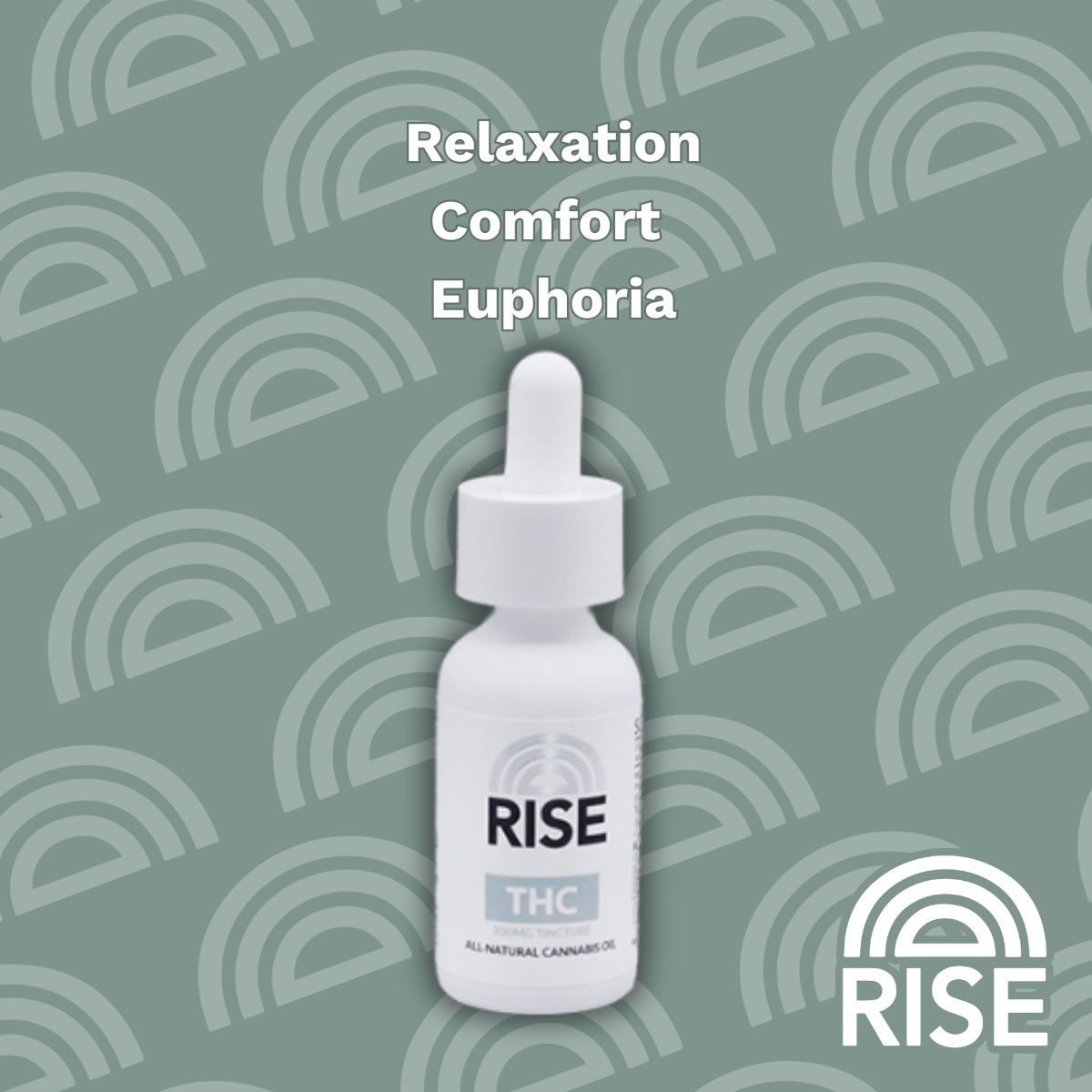 RISE THC Tincture – 200MG