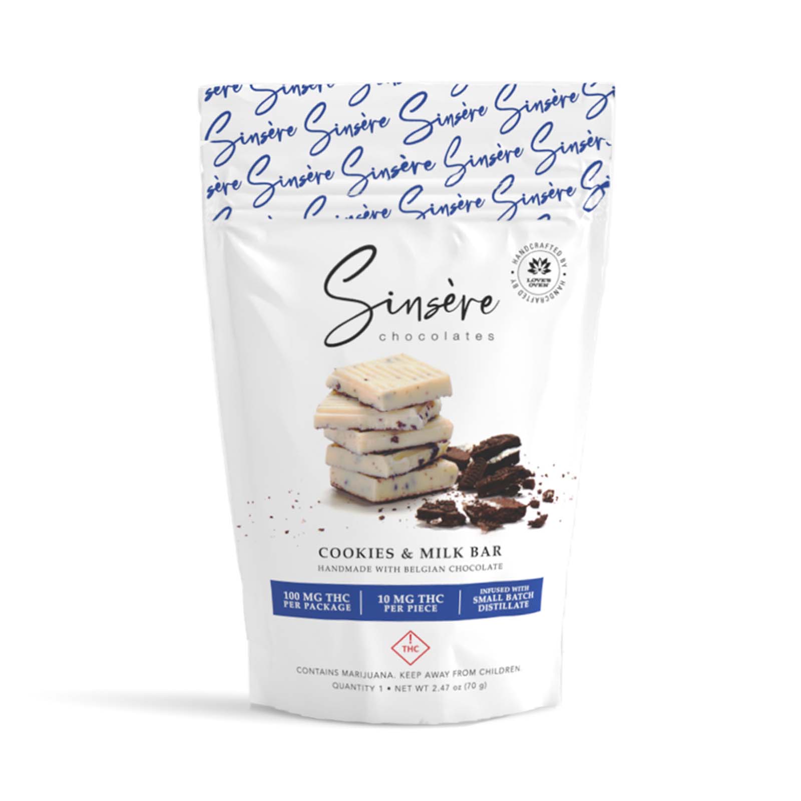 Cookies & Milk Chocolate Bar