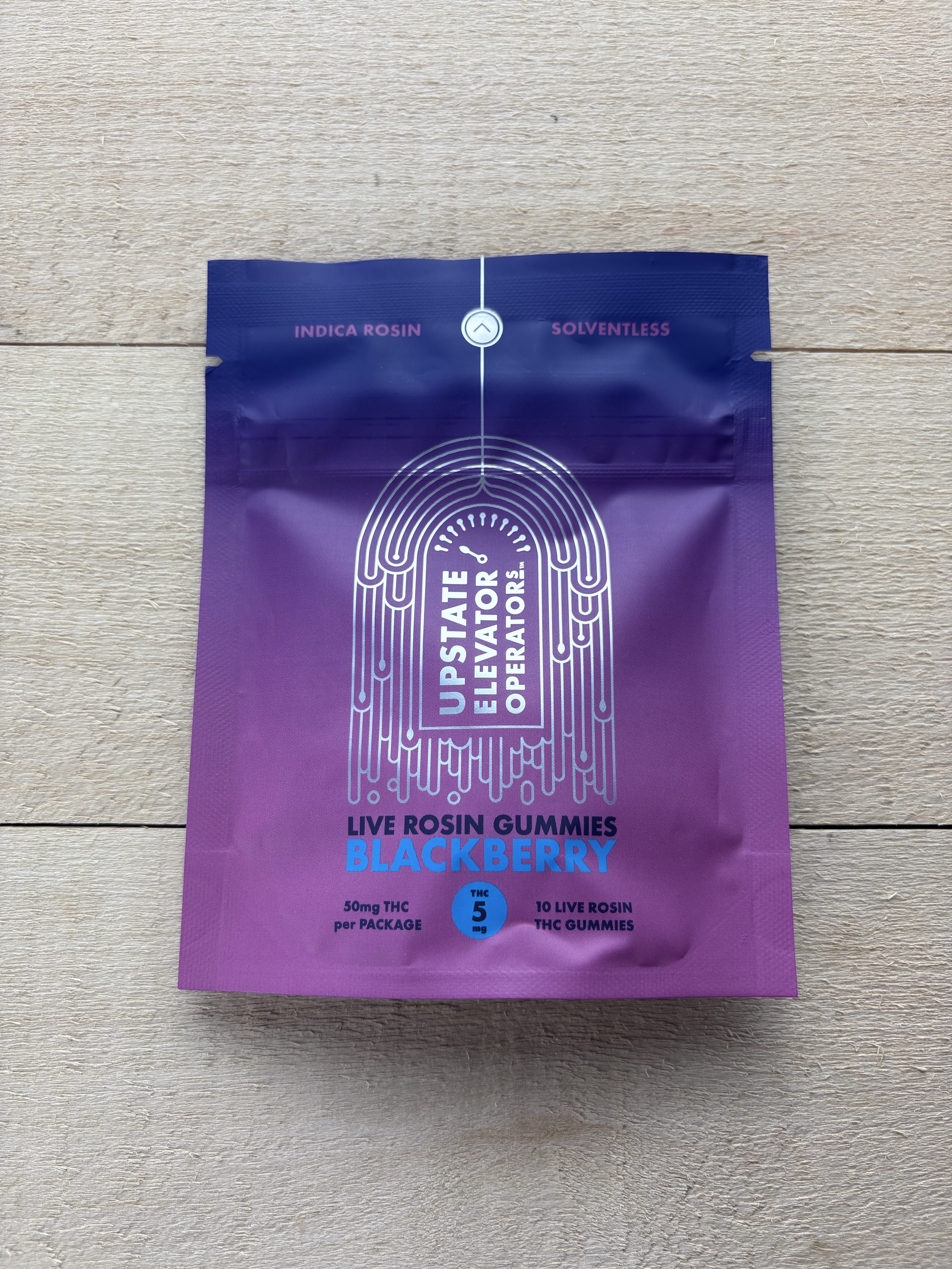 Blackberry Live Rosin Gummies