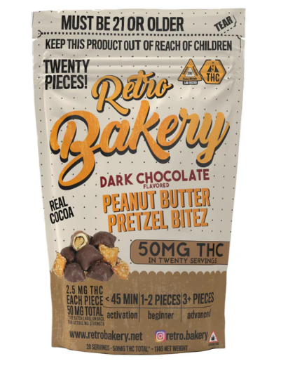 Peanut Butter Pretzel Bites Thc
