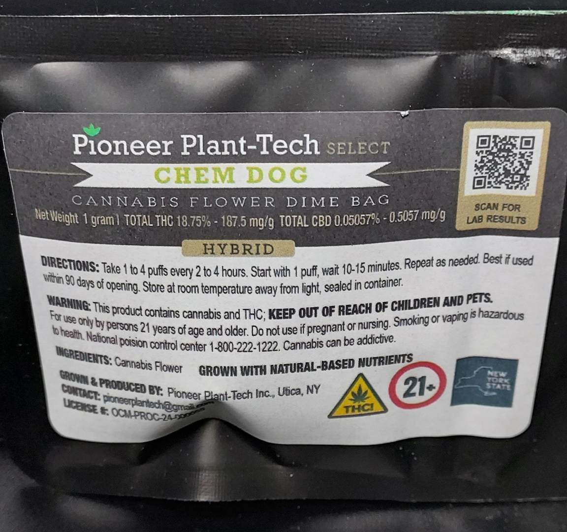 Flower Chem Dawg Dime Bag