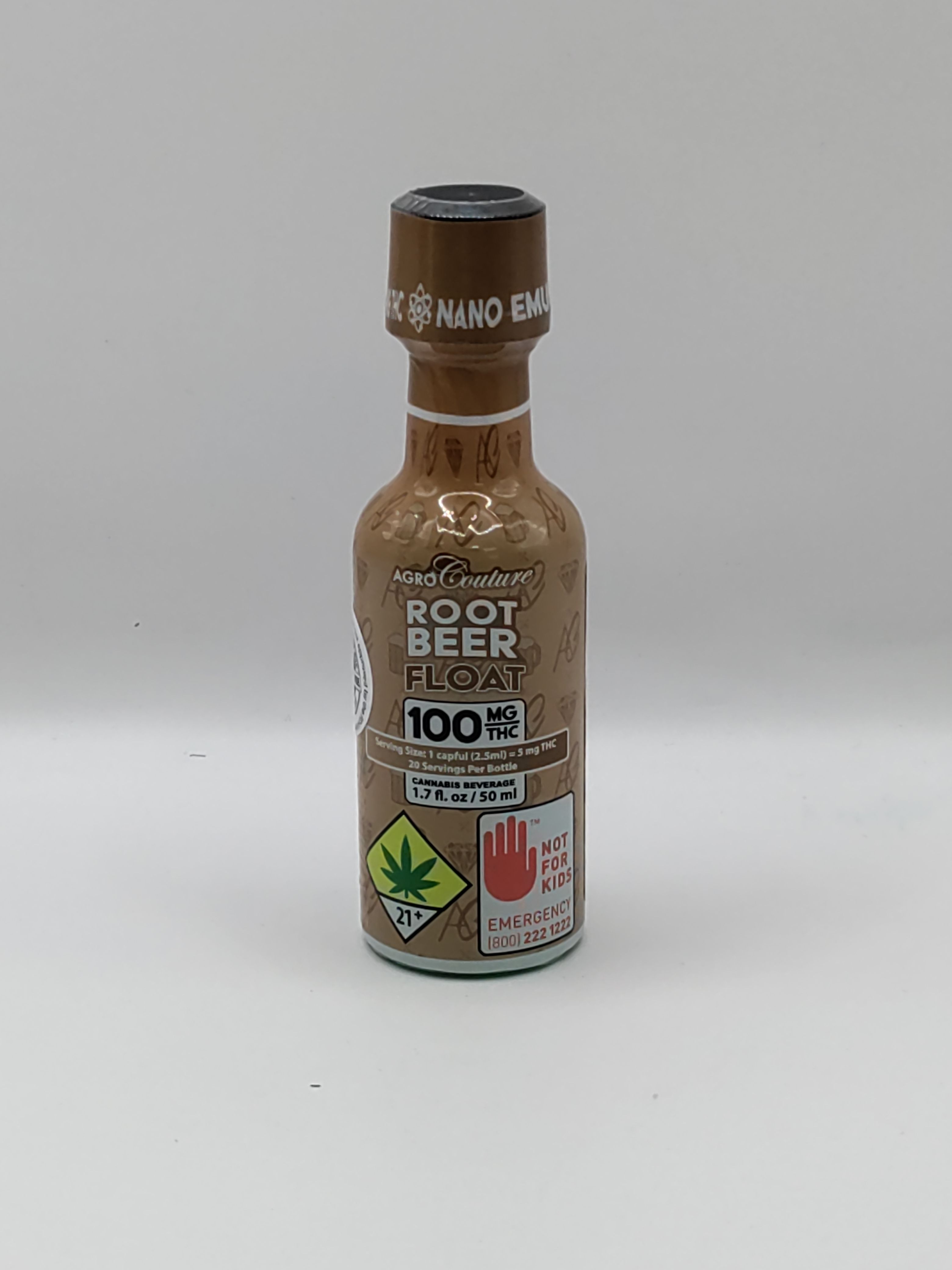 Sugar Free Root Beer Float Shot 100mg Agro Couture