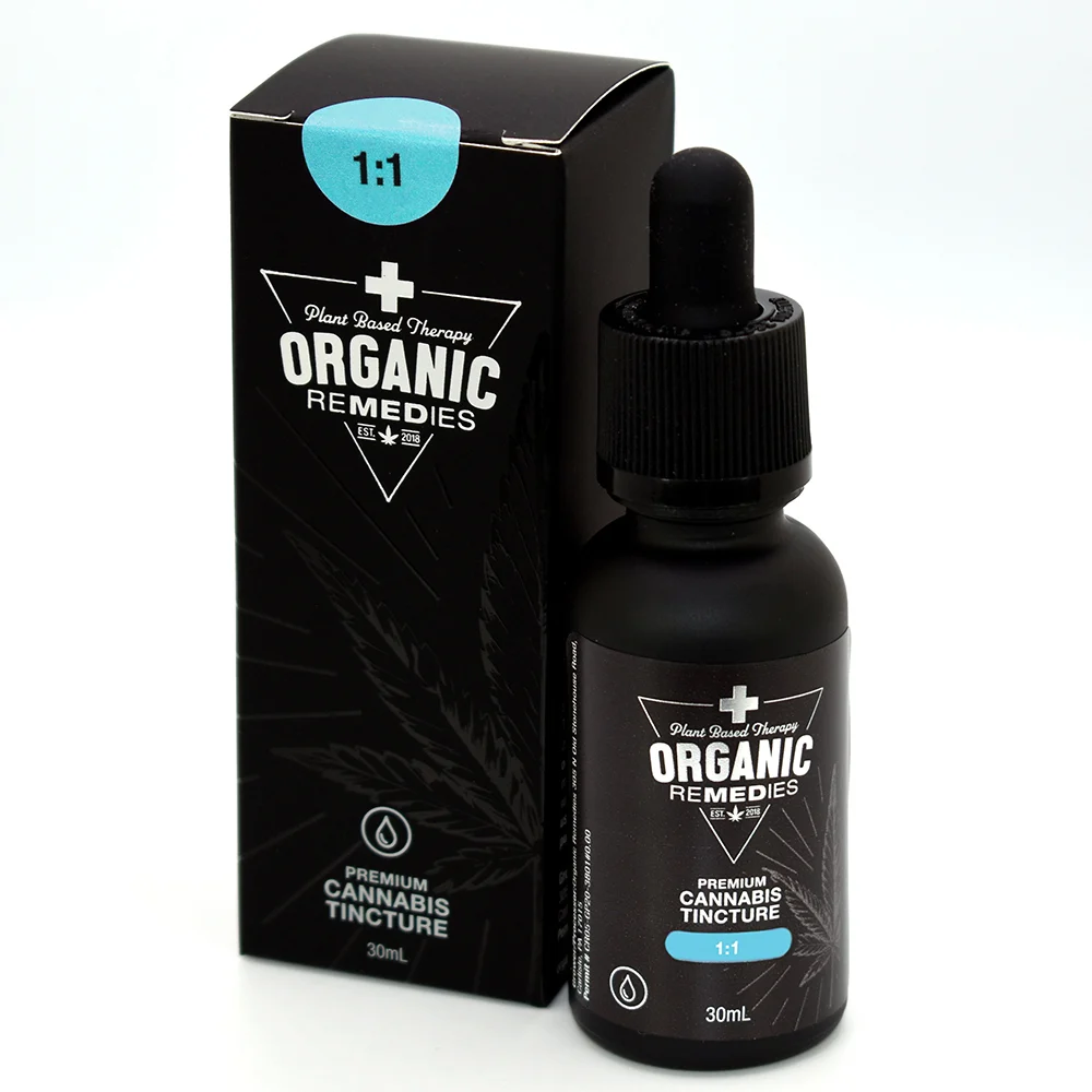 Unflavored 1:1  30mL Tincture (Organic Remedies)