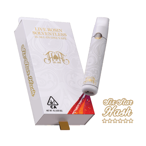 Heavy Hitters - Moroccan Peaches (h) - Live Rosin All In One - 1g