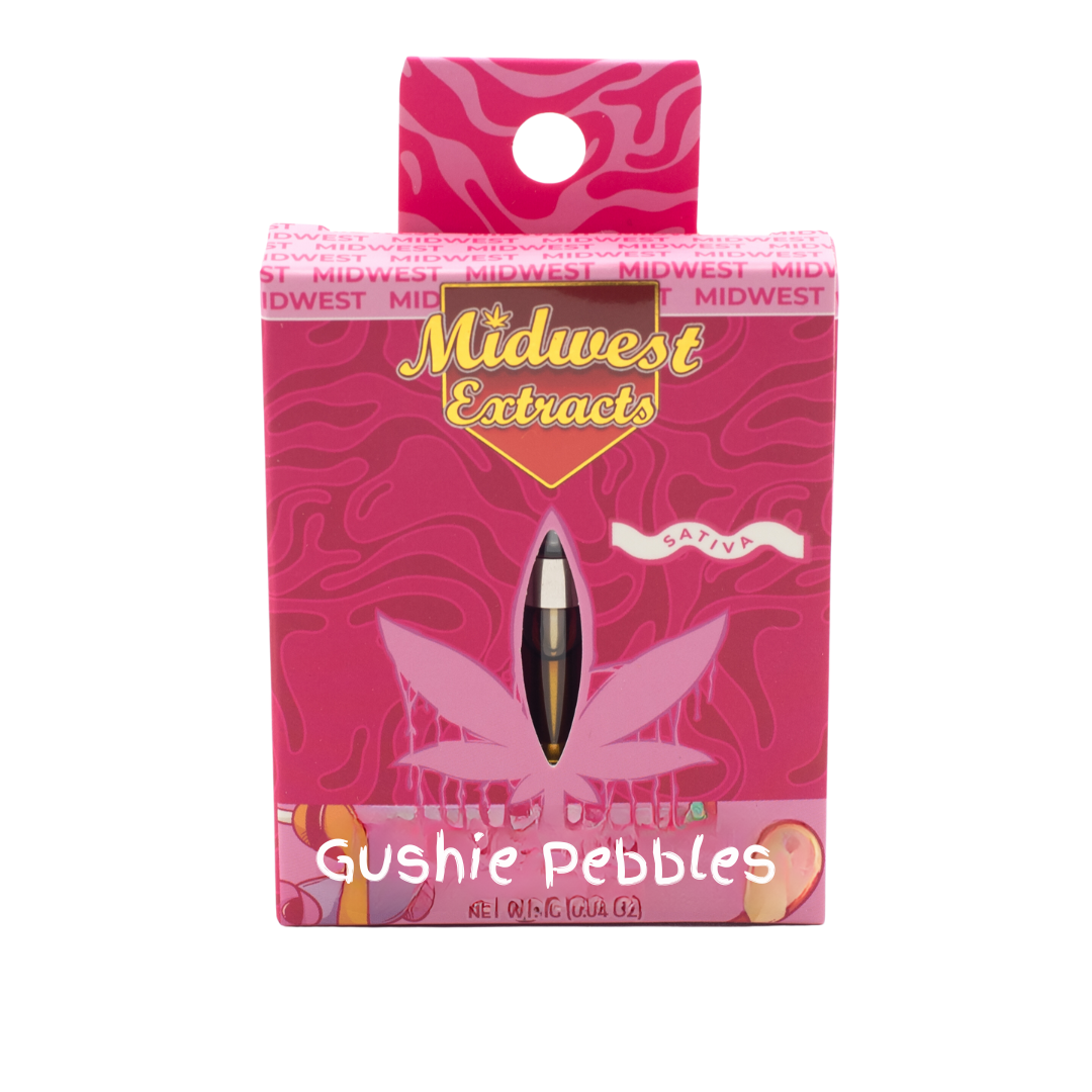 Midwest Extracts - 510 Cart - Gushie Pebbles