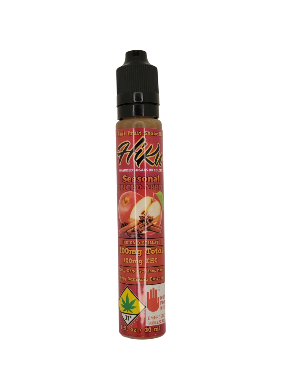 Hiku Spiced Apple Shot 25mg CBN/100mg 1oz