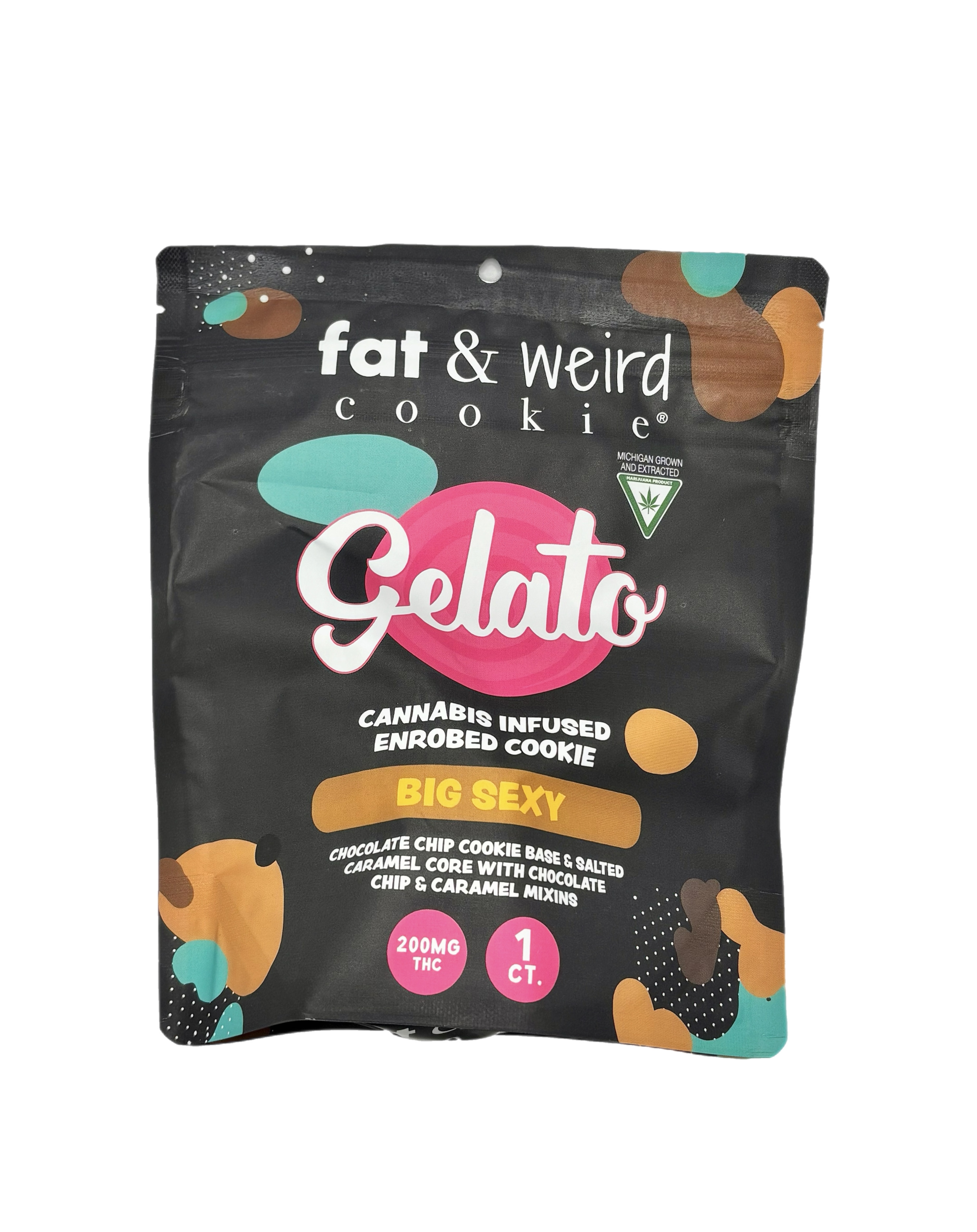 Gelato x Fat & Weird | Big Sexy | 200mg Enrobed Cookie