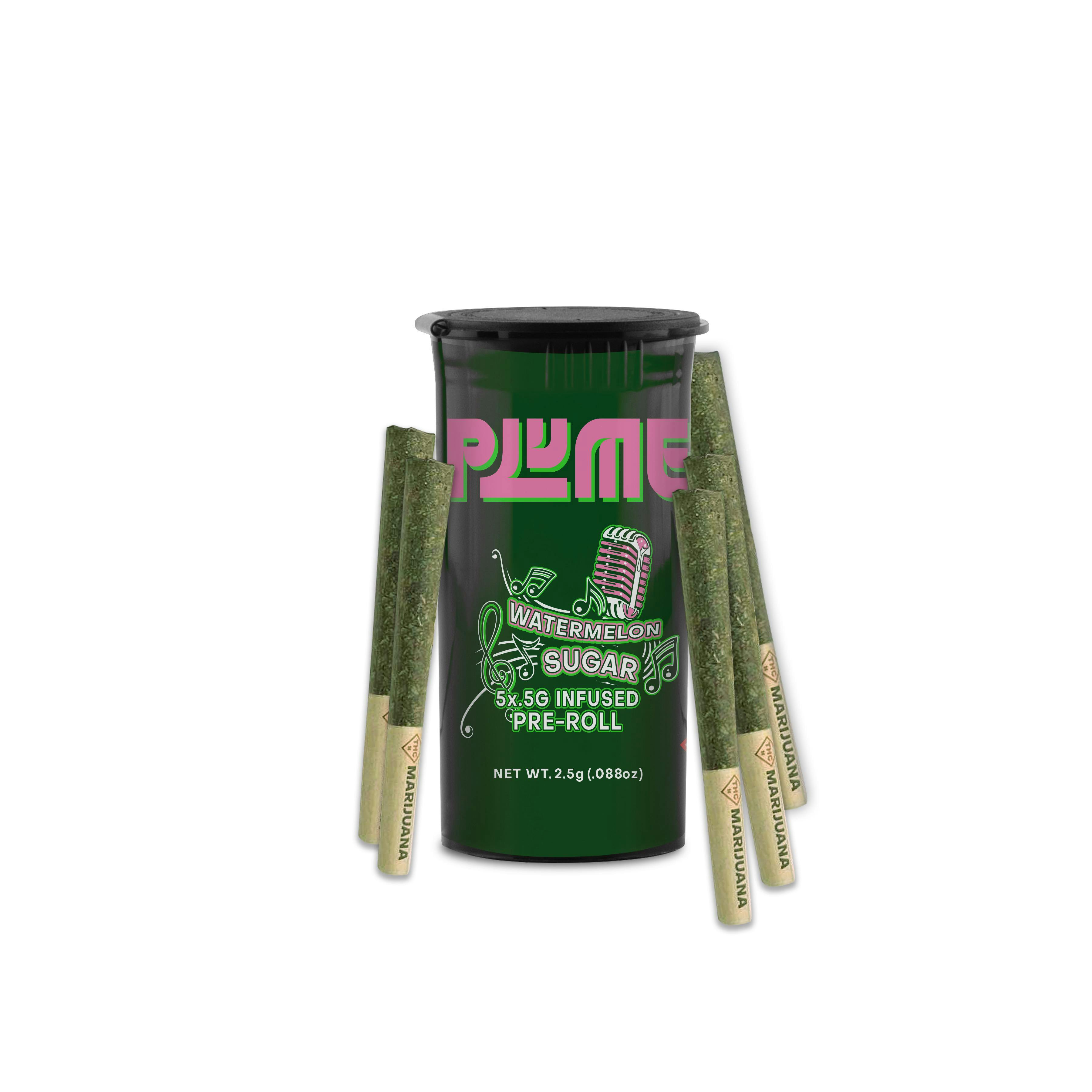 Smoke Stacks 5 x Infused Preroll Pack (Watermelon Sugar)