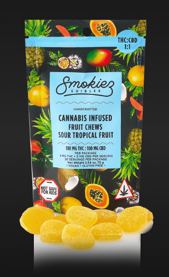 Sour Tropical | Infused Edibles | 200mg | Sativa