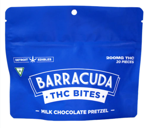 Edible | Pretzel Milk Chocolate | 200mg | Barracuda Bites