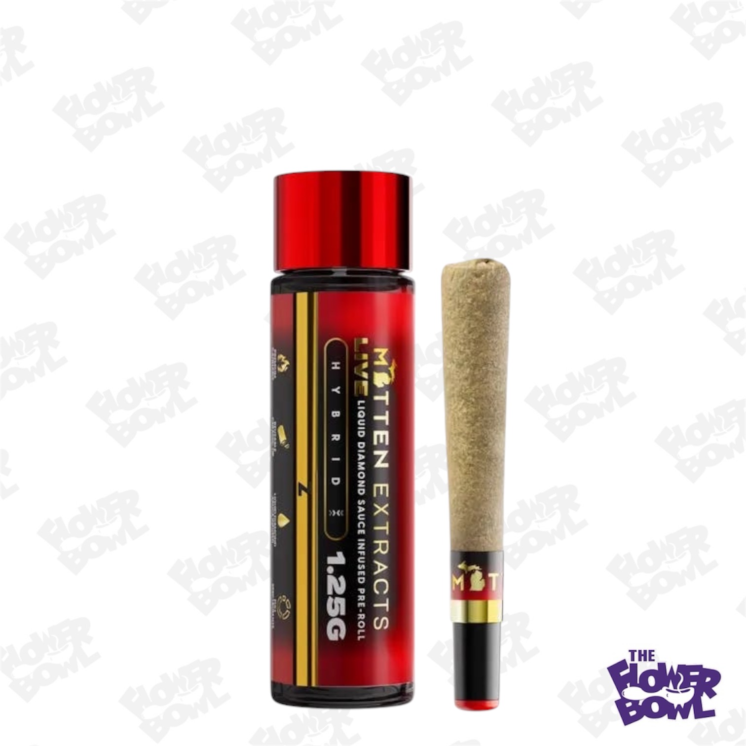 Mitten Extracts: Z (H) Live Sauce Infused 1.25G Prerolls