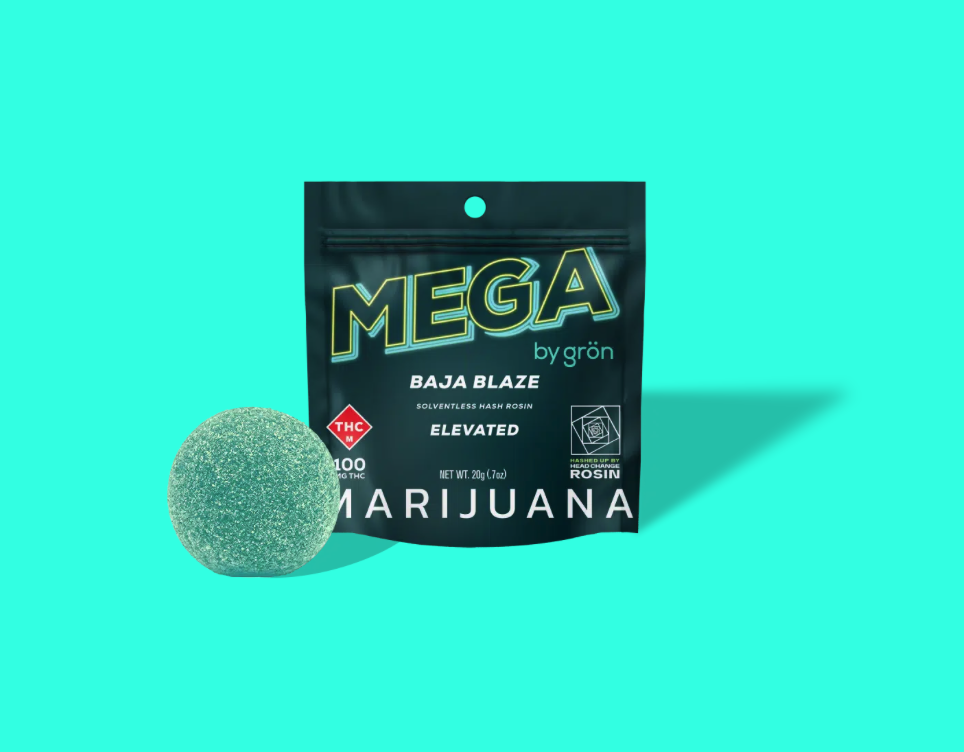 Gron - Baja Blaze Mega 'Rosin' Pearl 100mg