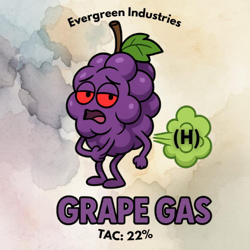 Grape Gas Deli Style Flower