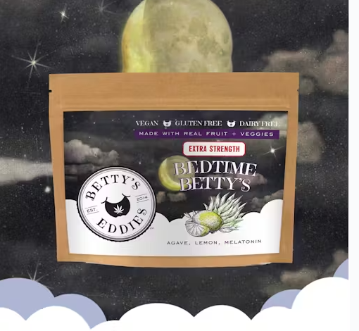 Chews | Bedtime Betty's | Lemon Agave  | 50mg Per Serving | 10pk