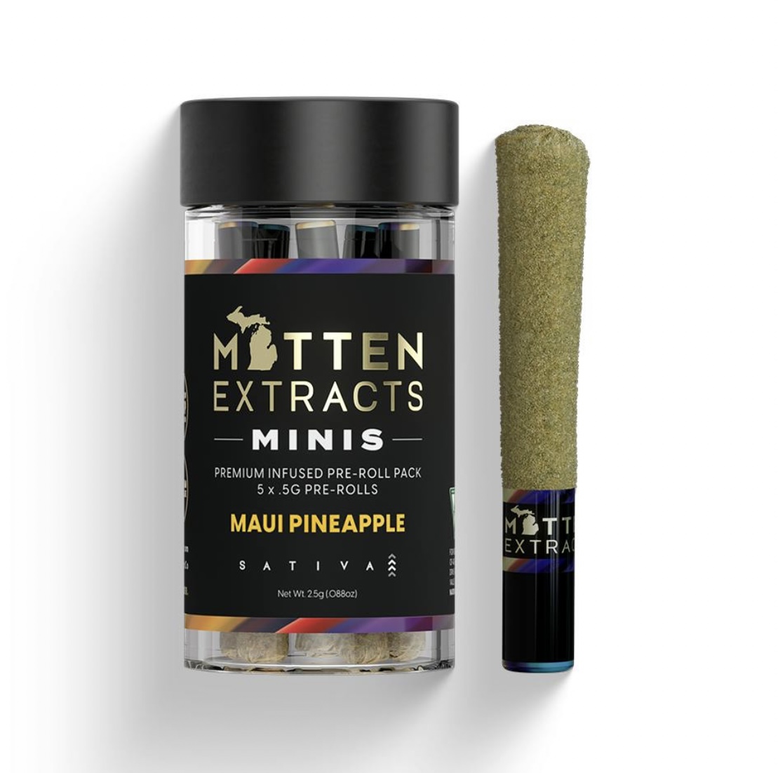 Maui Pineapple (S) Infused 5-Pack (0.7g x 5)