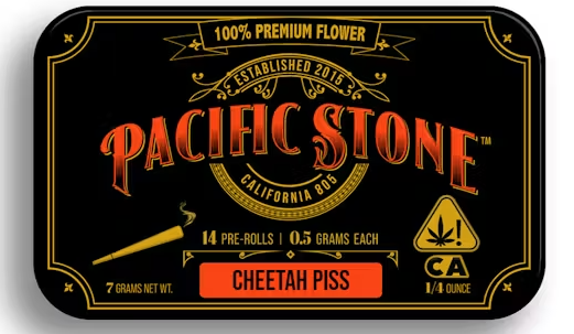 Pacific Stone - Cheetah Piss (s) - Pre-rolls - 14pk/7g