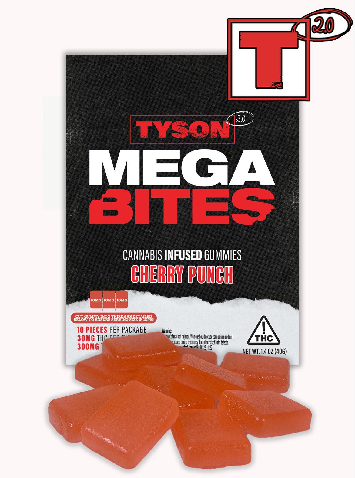 Southern Sky Brands  | 300mg | Tyson Cherry Punch | Gummies