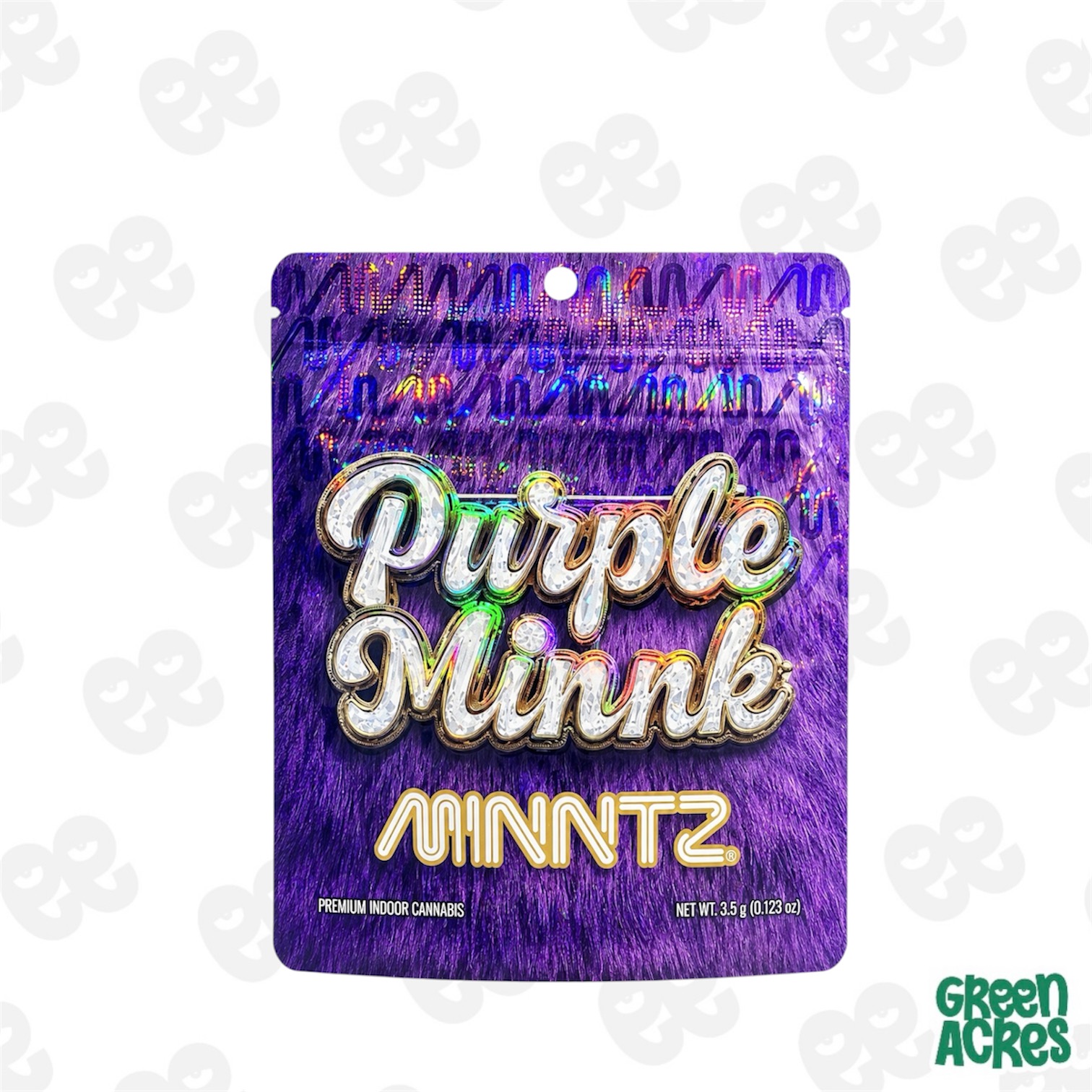 Minntz: Purple Mink 3.5G Prepackaged Flower