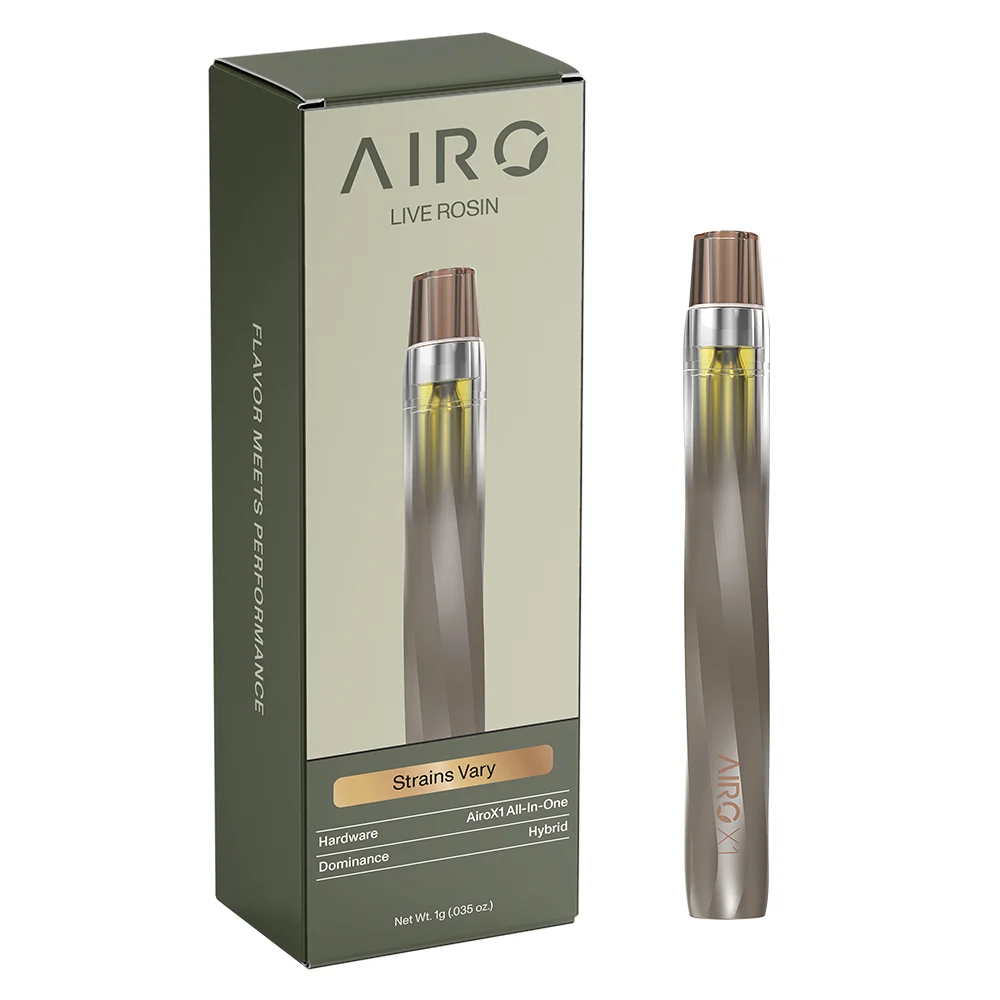 Airo Papaya Banana Rntz 1g Live Rosin All-In-One